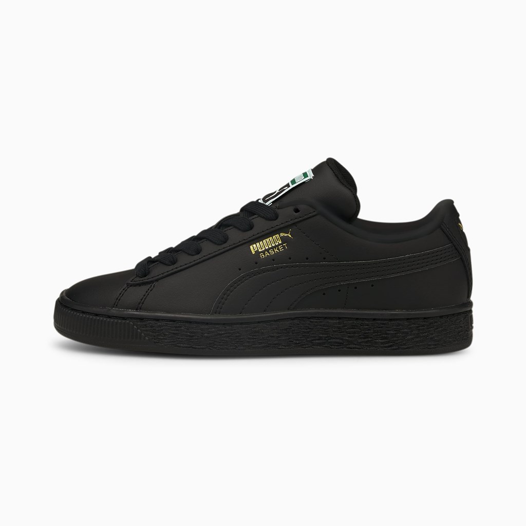 Baskets Puma Basket Classic XXI JR Fille Noir Noir | KAX-591874