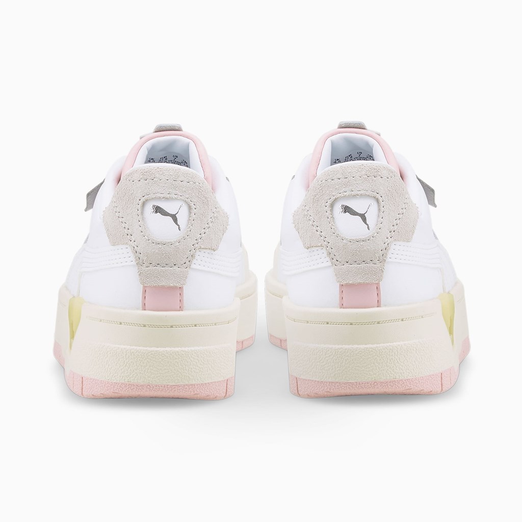 Baskets Puma Cali Dream Femme Blanche Rose | YVQFW8354