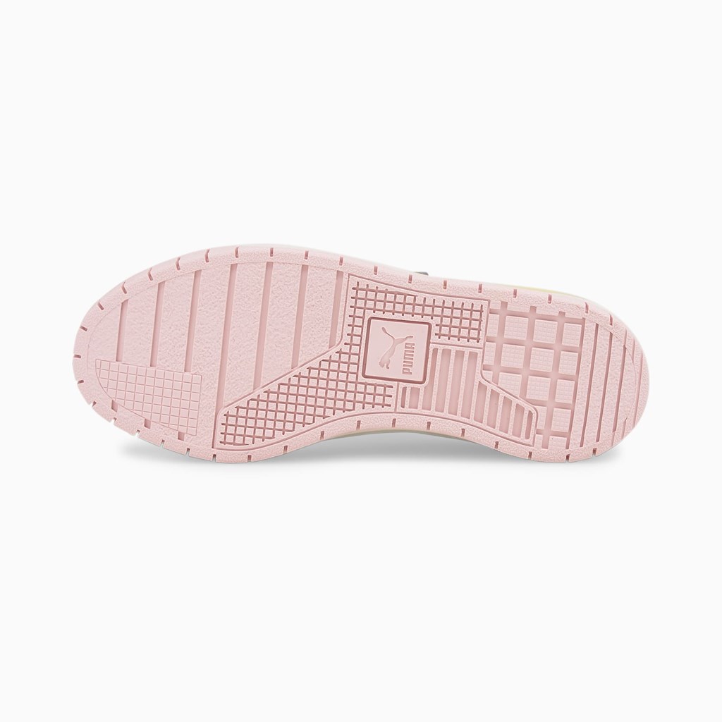 Baskets Puma Cali Dream Femme Blanche Rose | YVQFW8354