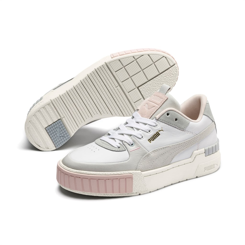 Baskets Puma Cali Sport Mix Femme Blanche | DKCOQ4539