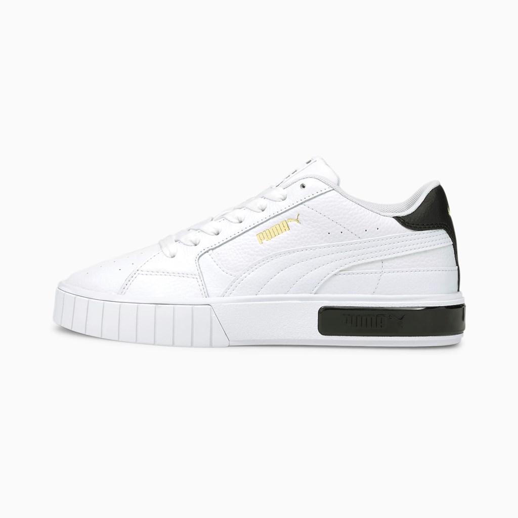 Baskets Puma Cali Star Femme Blanche Noir | WBNDS7321