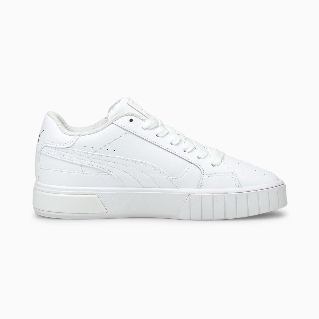 Baskets Puma Cali Star Jr Fille Blanche Blanche | 7105982-BP