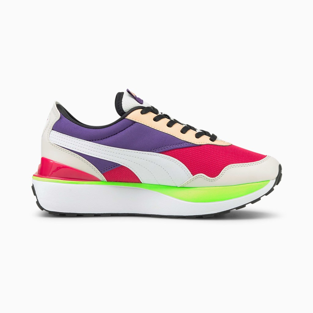 Baskets Puma Cruise Rider Flair Femme Violette | EVFSU8365