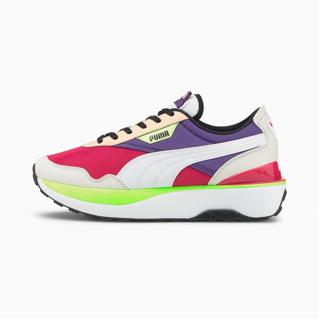 Baskets Puma Cruise Rider Flair Femme Violette | EVFSU8365