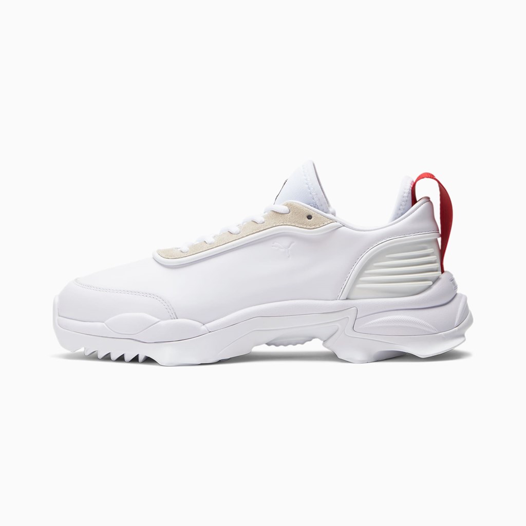 Baskets Puma Ferrari Nitefox GT Homme Blanche | SHYUZ6459