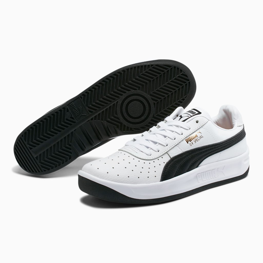 Baskets Puma GV Special+ Homme Blanche Noir | WQF-198240