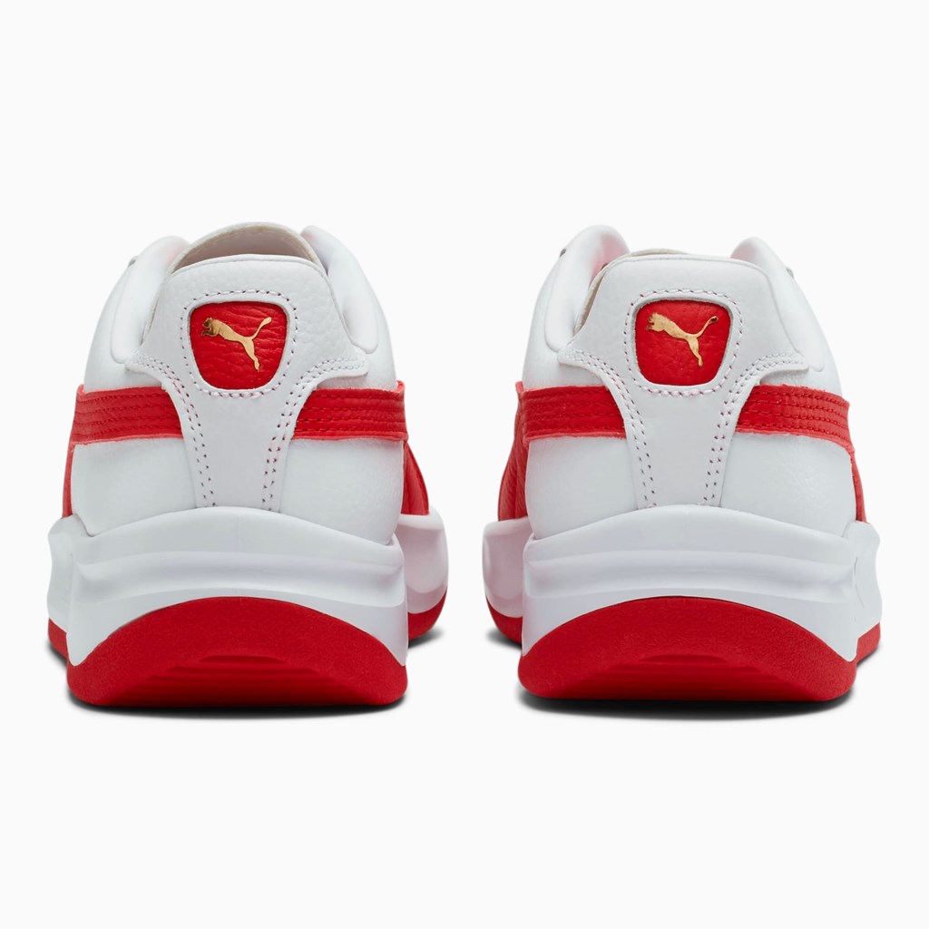 Baskets Puma GV Special+ Homme Blanche Rouge | UPR-251478