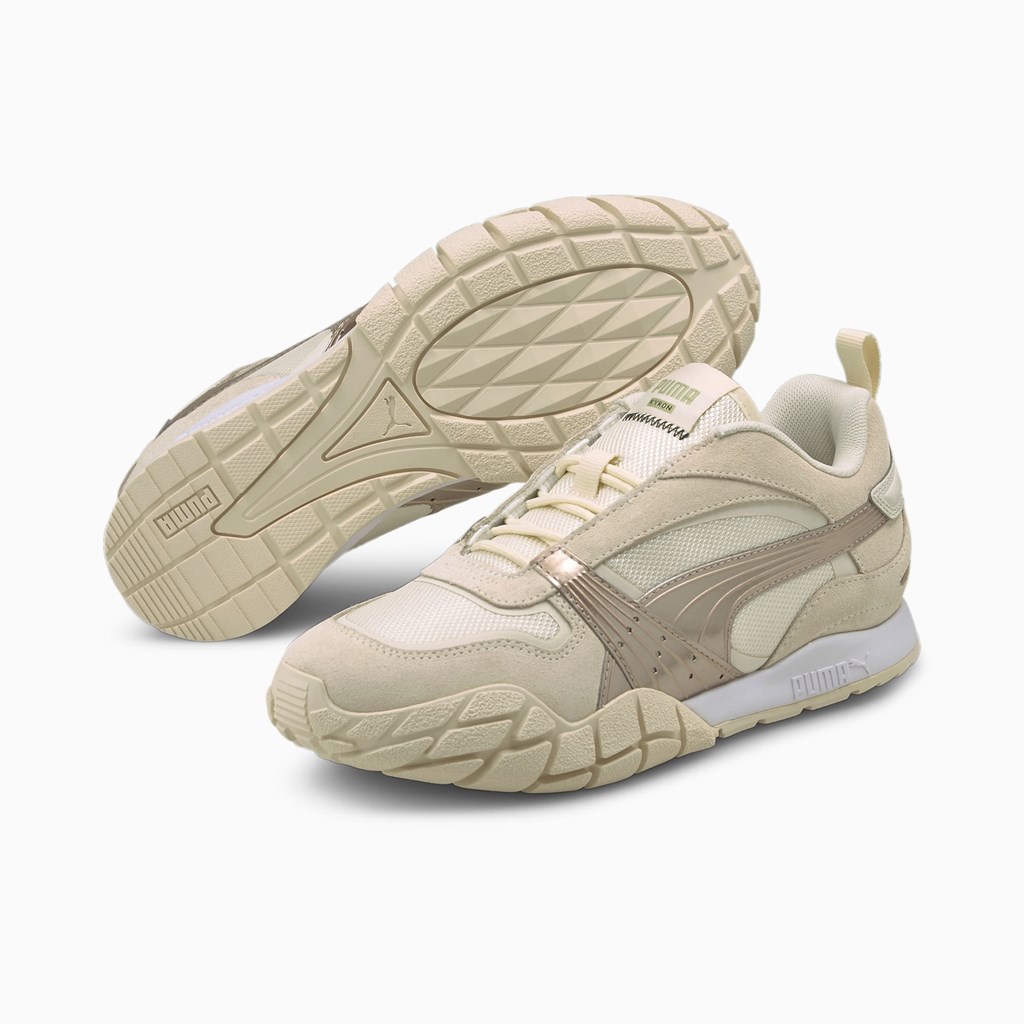 Baskets Puma Kyron Neutrals Femme Blanche | MXHYW2045