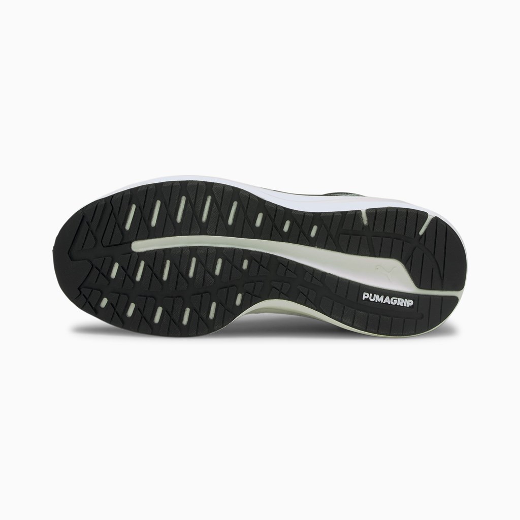 Baskets Puma Magnify Nitro Course Femme Noir Blanche | BTEOD4821