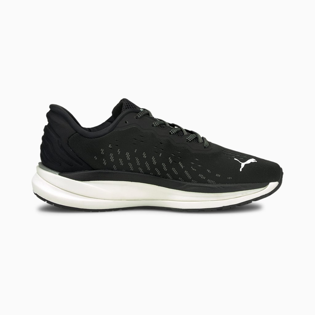 Baskets Puma Magnify Nitro Course Femme Noir Blanche | BTEOD4821