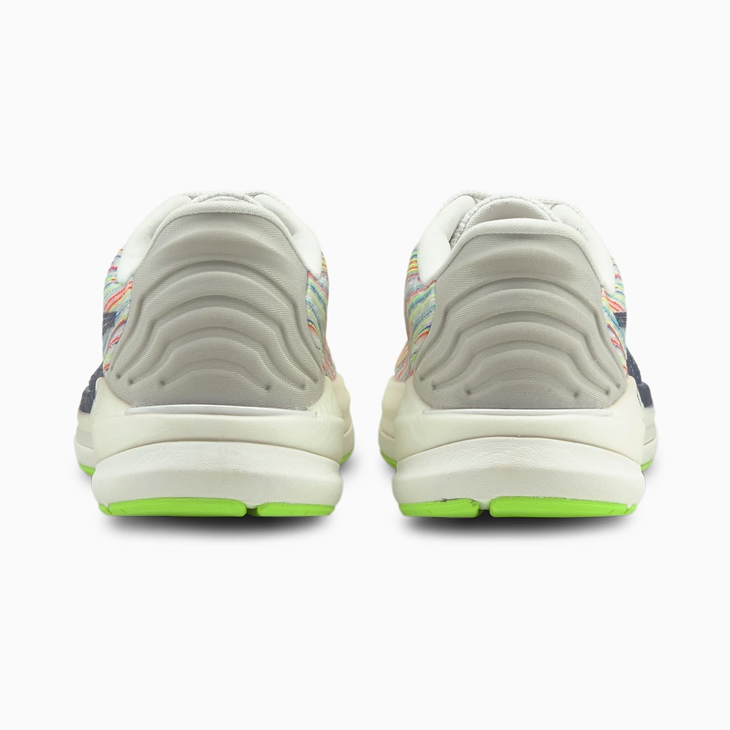 Baskets Puma Magnify Nitro SP Course Femme Blanche Vert | YBFAP0384