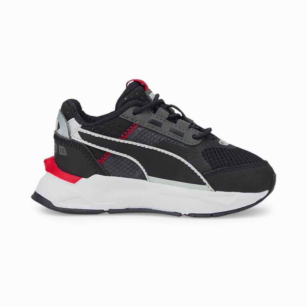 Baskets Puma Mirage Sport Tech Toddler Garcon Noir Noir Rouge | 8295143-XM