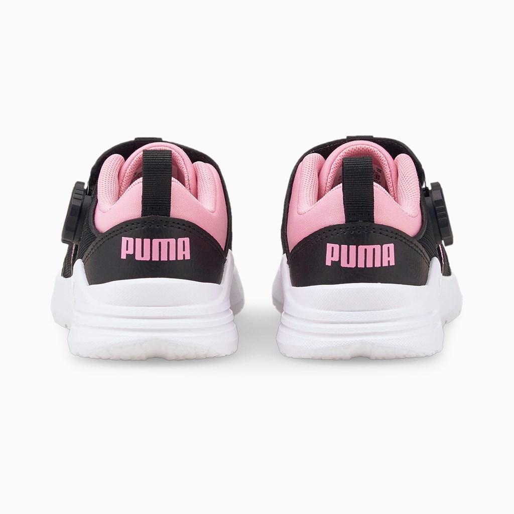 Baskets Puma PUMA Wired Run Disc Little Garcon Noir Rose | 2760819-JR