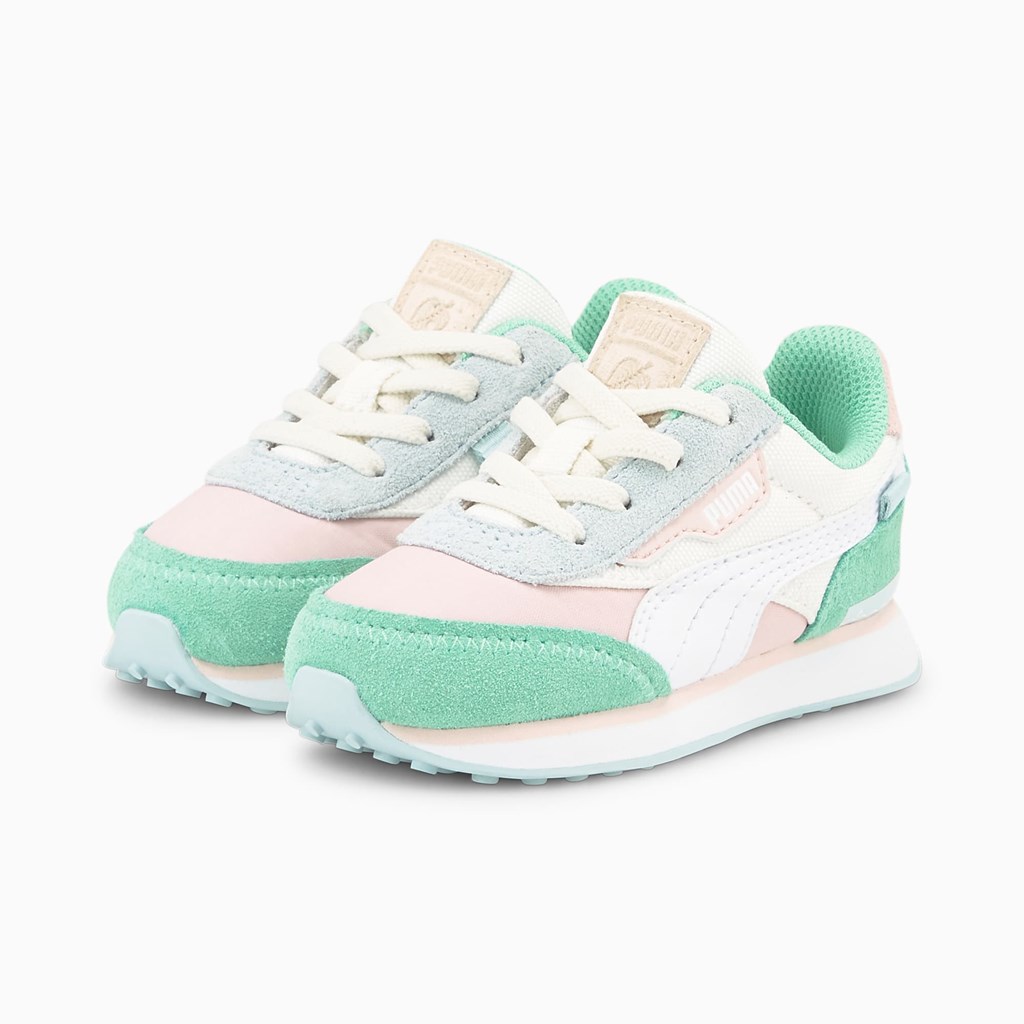 Baskets Puma PUMA x Animal Crossing™: New Horizons Future Rider Toddler Garcon Blanche | 7645109-RP