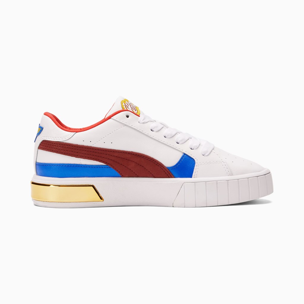 Baskets Puma PUMA x DC Justice League Cali Star Wonder Femme Blanche Rouge | PUNBK7234