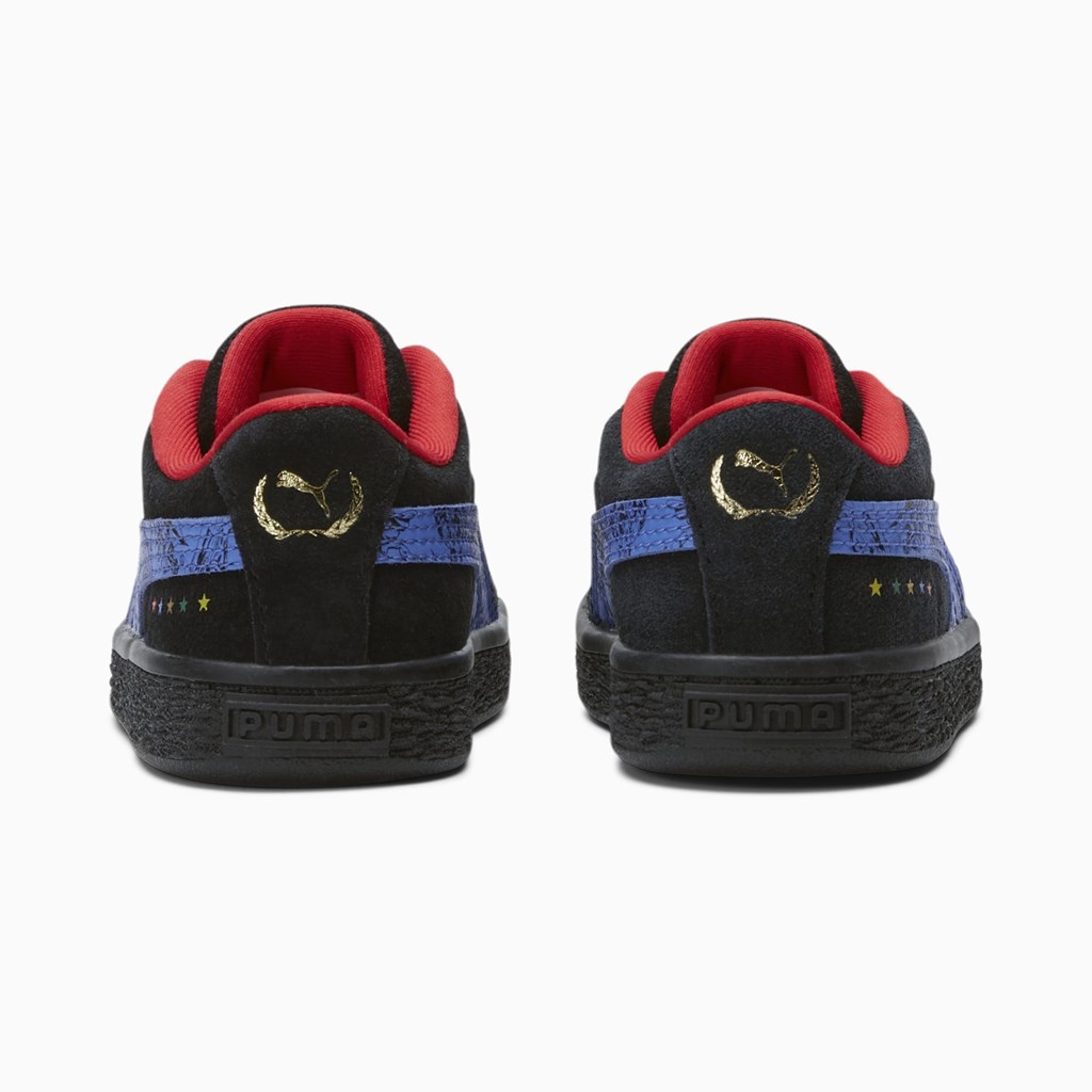 Baskets Puma PUMA x DC Justice League Suede Toddler Fille Noir | UAR-592074