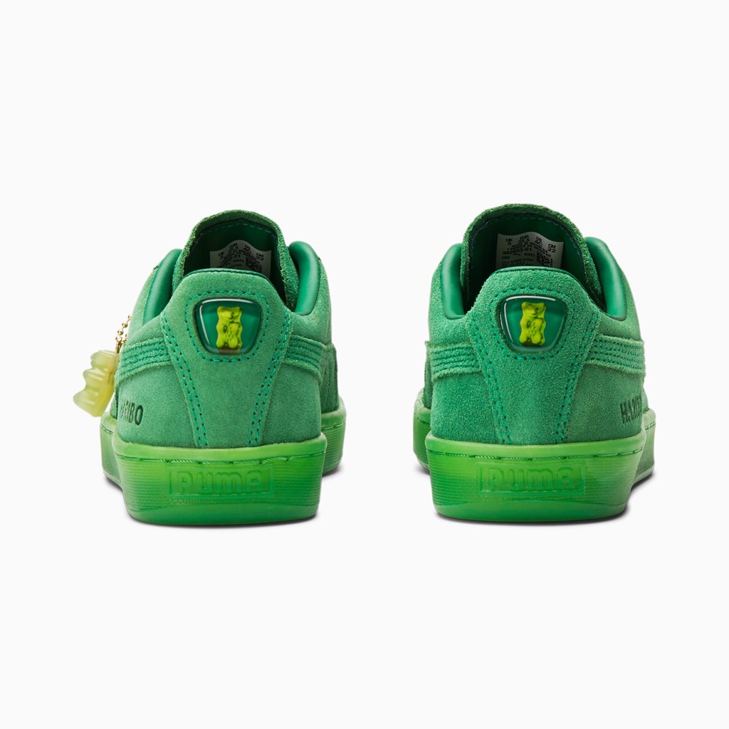 Baskets Puma PUMA x HARIBO Suede JR Fille Vert Vert | RVP-820451