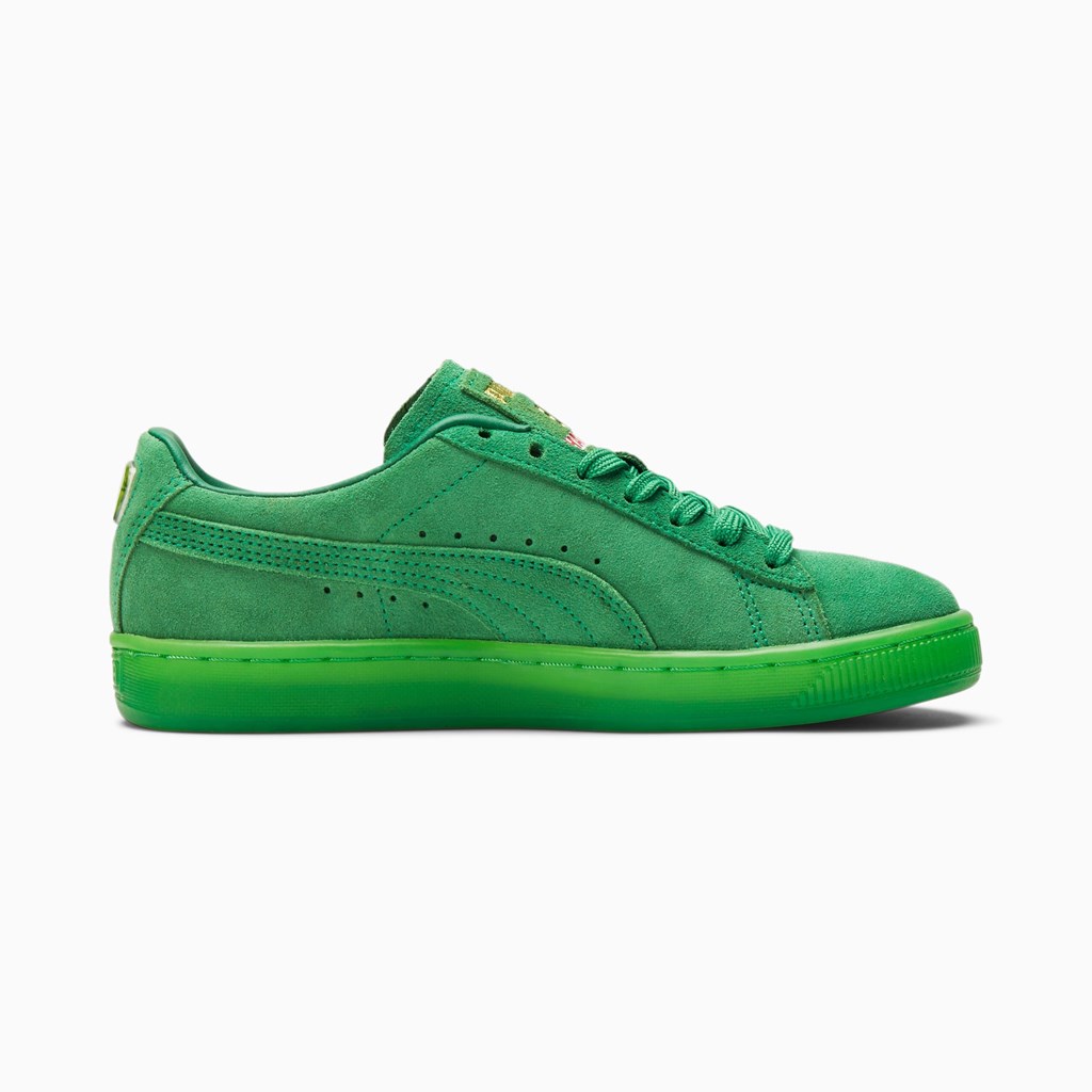 Baskets Puma PUMA x HARIBO Suede JR Fille Vert Vert | RVP-820451