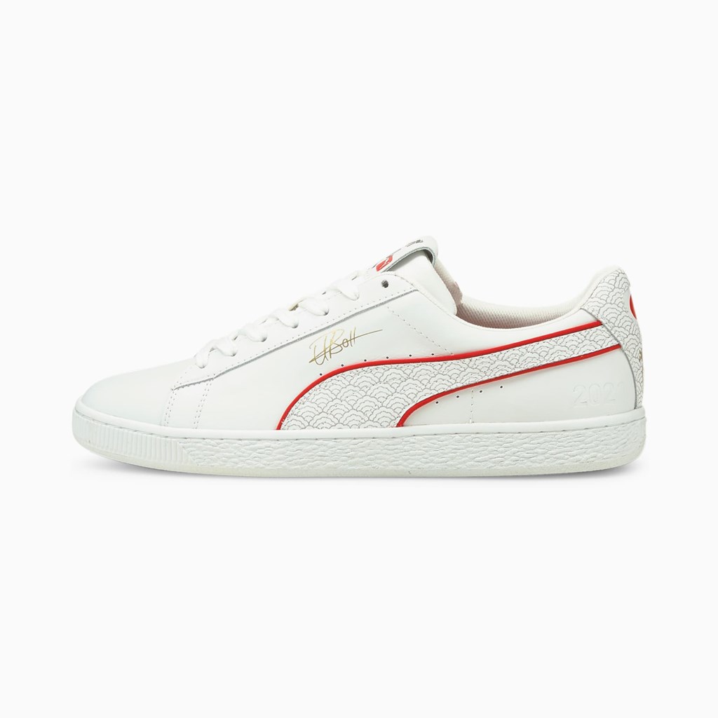 Baskets Puma PUMA x Usain Bolt Basket Homme Blanche | DECKZ4206