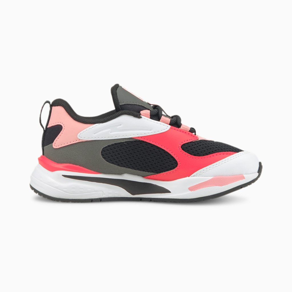 Baskets Puma RS-Fast Little Fille Noir Rose | PMS-029467