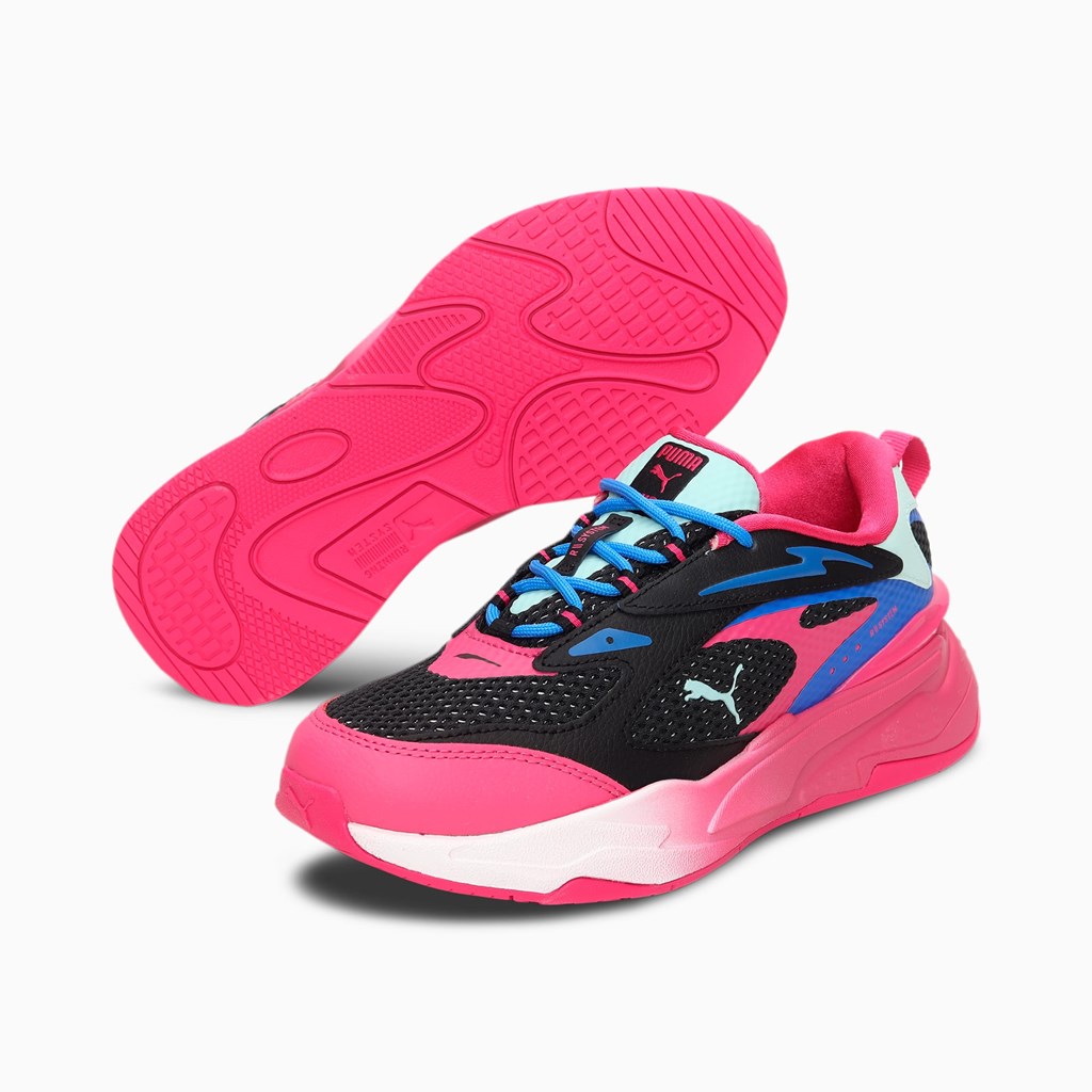 Baskets Puma RS-Fast Surveillance Femme Noir Violette | TEIZN1354