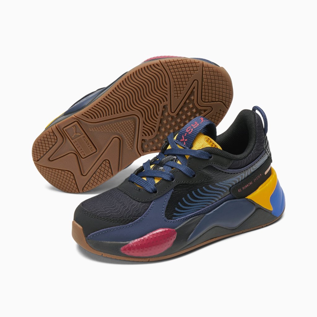 Baskets Puma RS-X Global Futurism Little Fille Noir | SXK-267148