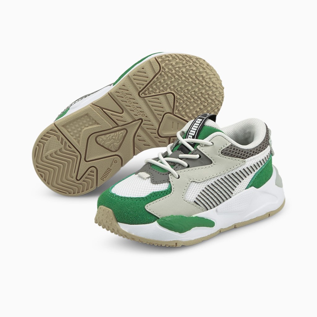 Baskets Puma RS-Z College Toddler Fille Vert Blanche | BLX-591046