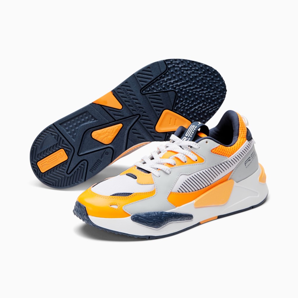 Baskets Puma RS-Z Orange Campus Femme Orange Bleu Blanche | IPXNF6081