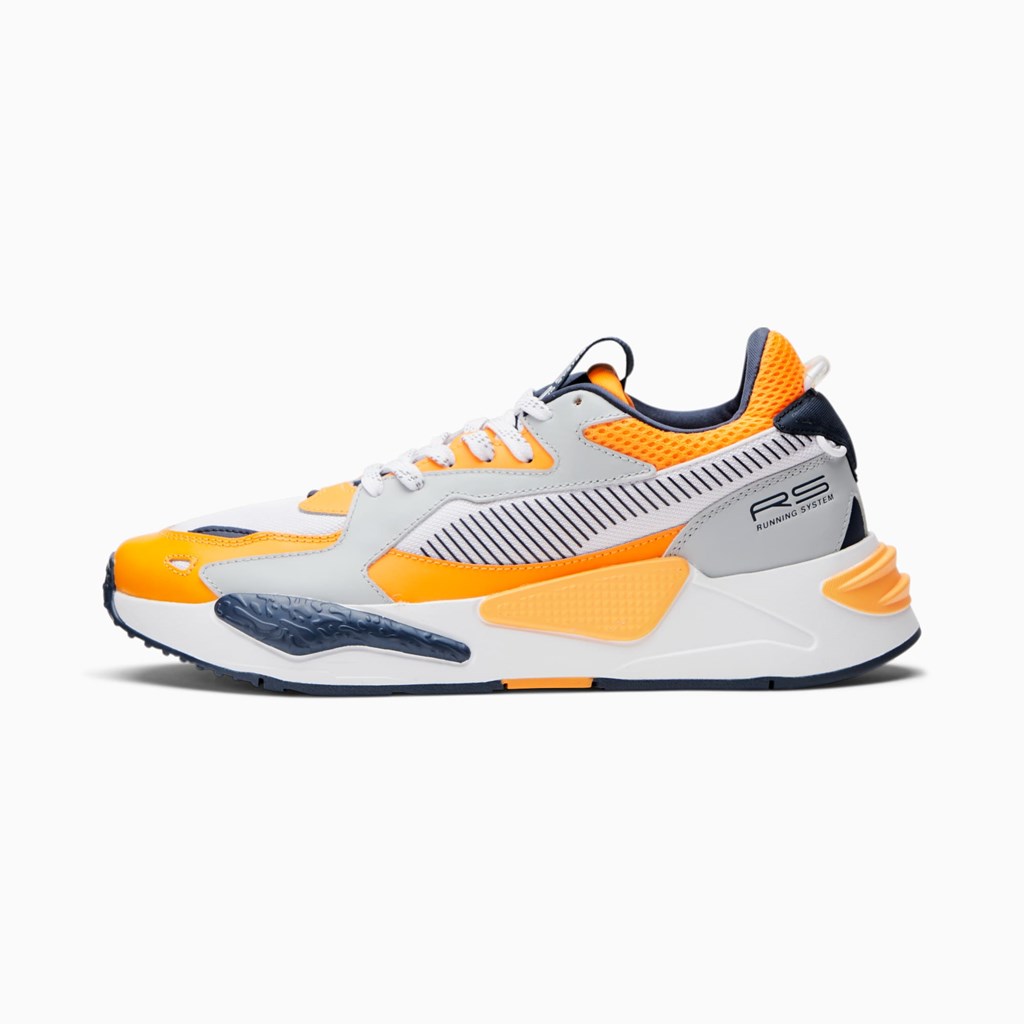 Baskets Puma RS-Z Orange Campus Femme Orange Bleu Blanche | IPXNF6081