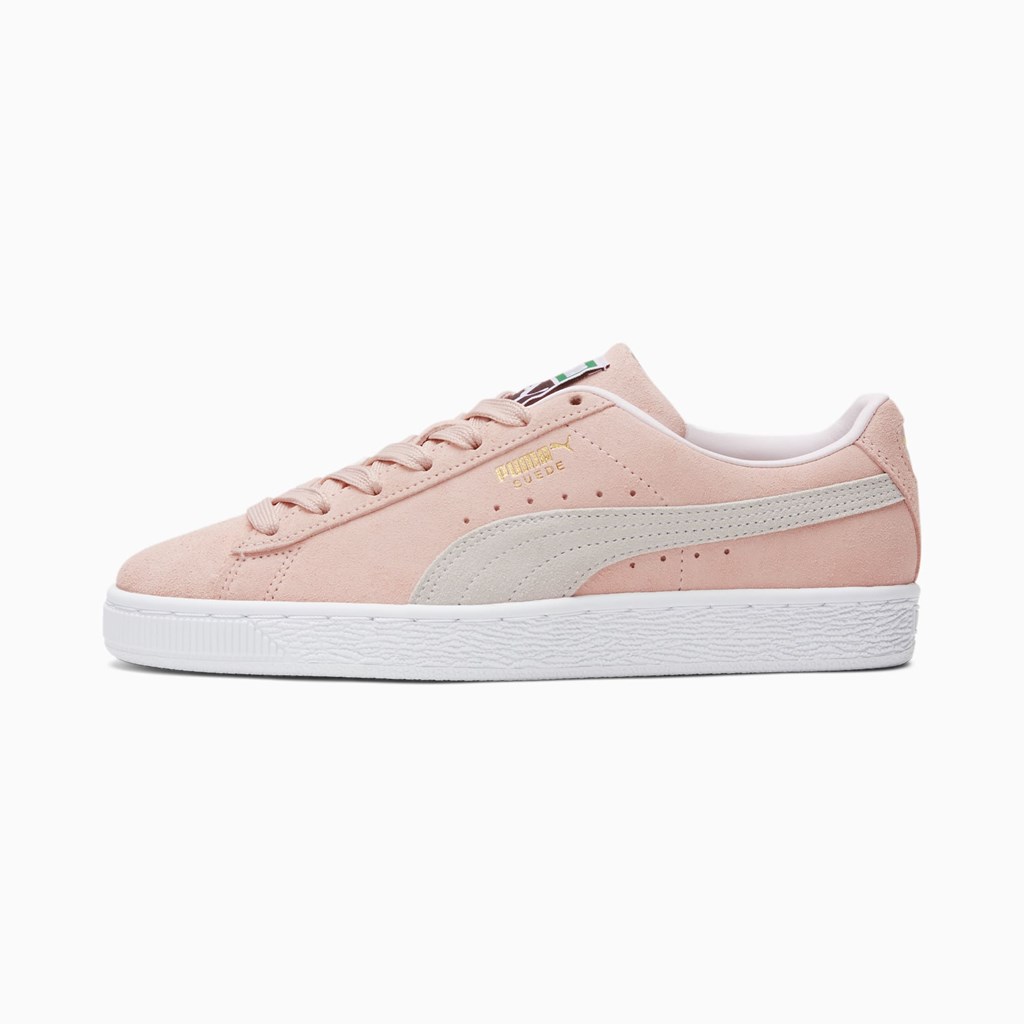 Baskets Puma Suede Classic XXI Femme Blanche | QUASF3201