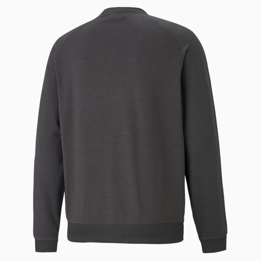 Chandails Puma EGW CLOUDSPUN PM Golf Crewneck Homme Noir | KYXHA8495