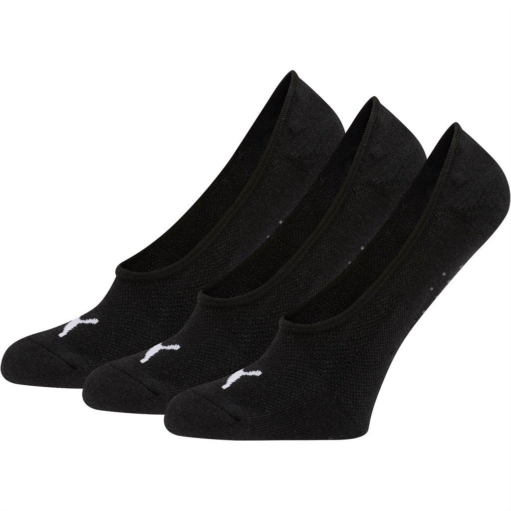 Chaussettes Puma Select Terry Liner Socks [3 Pack] Femme Noir Blanche | HKCSI6079