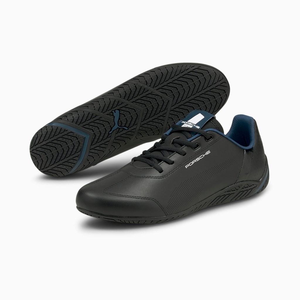 Chaussures Racing Puma Porsche Legacy Ridge Cat Homme Noir Noir | 1873465-VC