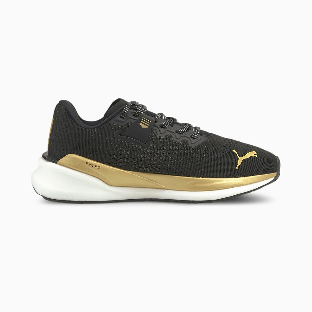 Chaussures Running Puma Eternity NITRO Femme Noir Doré | 3974152-SL