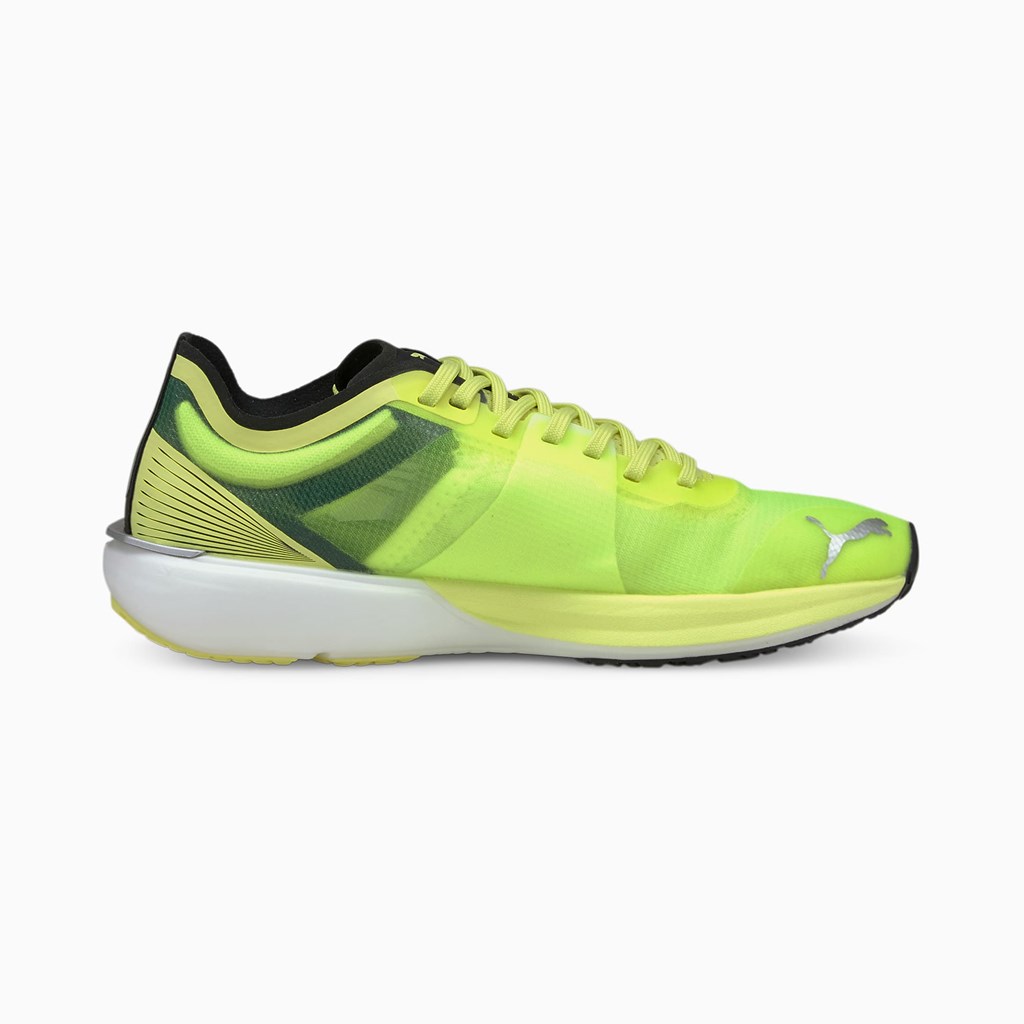 Chaussures Running Puma Liberate NITRO Femme Jaune Noir | 8974026-WF