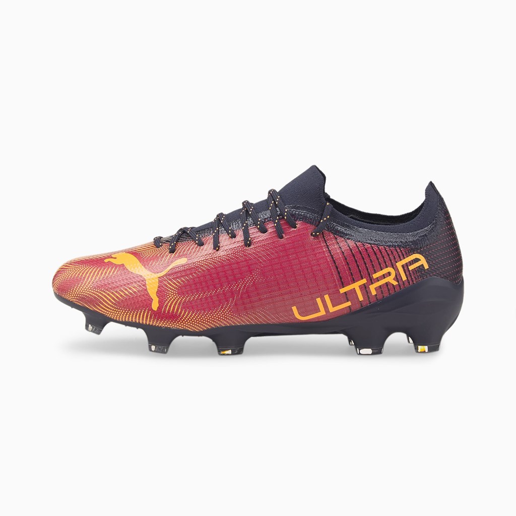 Crampons de Foot Puma ULTRA 2.4 FG/AG Homme Fushia | SUAZR3642