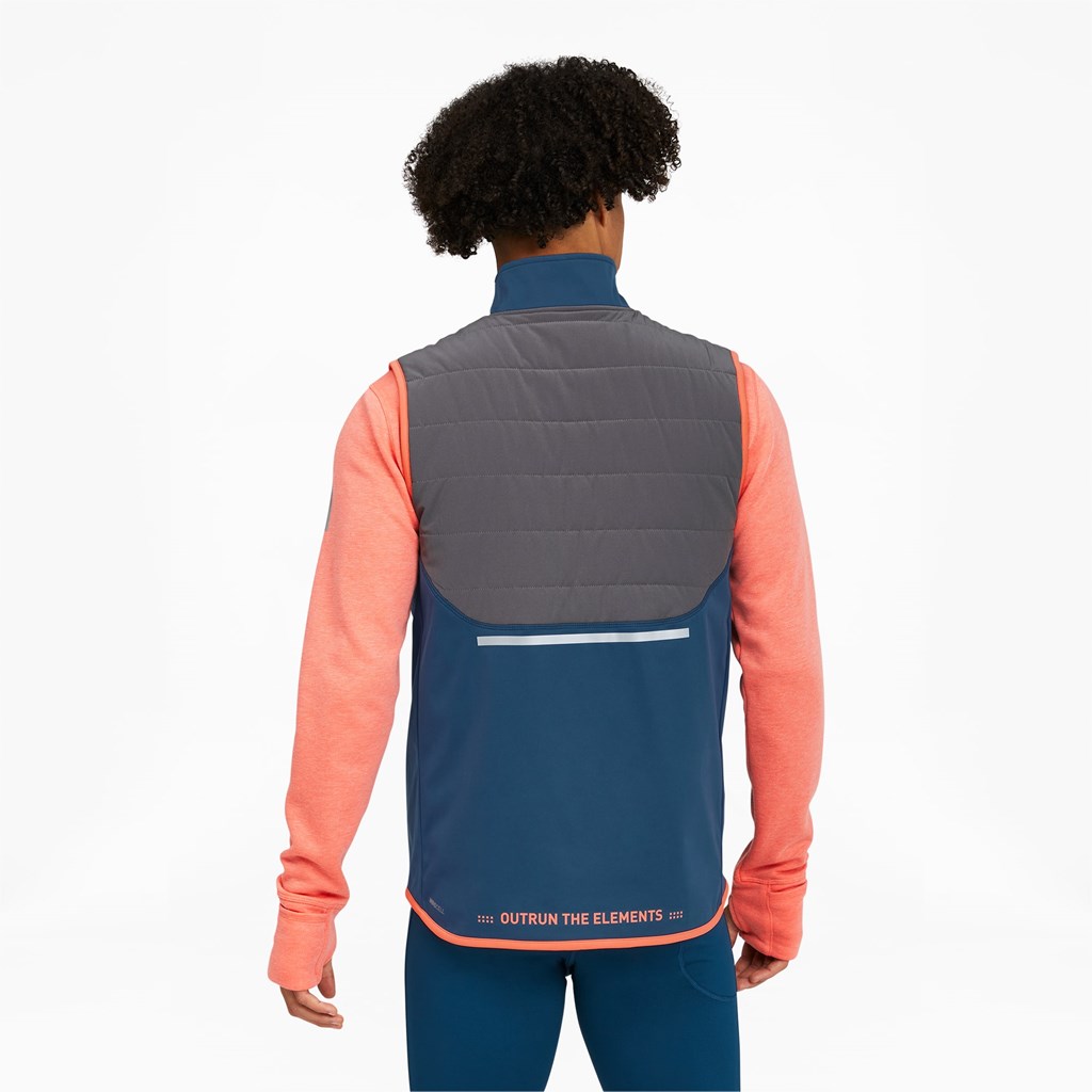 Gilet Puma PUMA x HELLY HANSEN Homme Bleu Corail | 6287149-PE