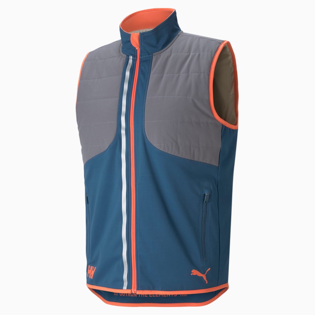 Gilet Puma PUMA x HELLY HANSEN Homme Bleu Corail | 6287149-PE