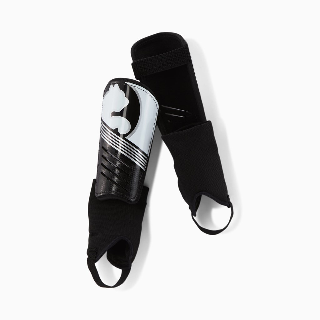 Guards Puma ProCat Technique Shin Guards Femme Black/White | 4712098-ZY