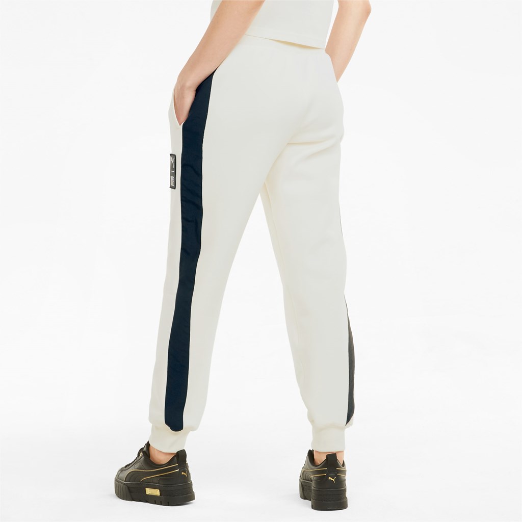 Joggers Puma PUMA x FIRST MILE Double Knit Femme Ivory Glow | 2306417-MK