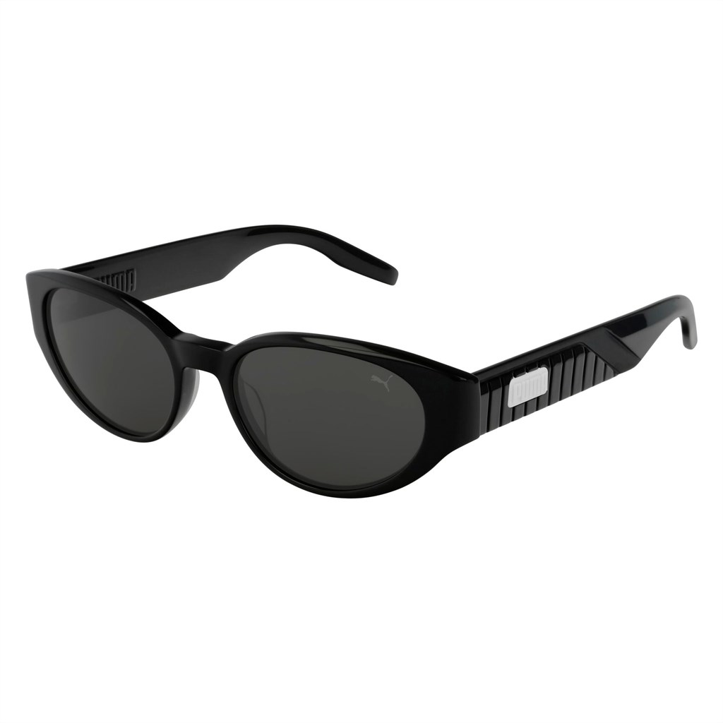 Lunettes de Soleil Puma Victoria Beach Cat Eye Femme Noir Noir | TNQVH4761