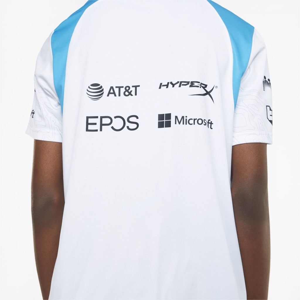 Maillot Puma Cloud9 E7 Replica Esports Homme Blanche | 0859264-UF