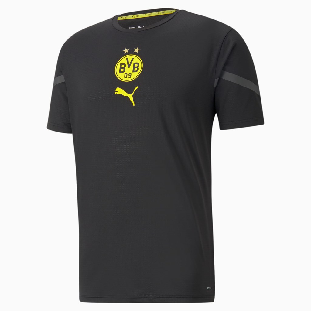 Maillot Puma PUMA x First Mile BVB Prematch Homme Noir | 6028734-BN