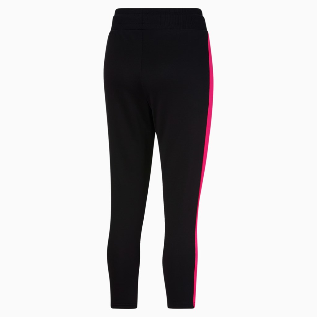 Pantalon Puma Iconic T7 Cigarette Femme Noir | 5179038-AW