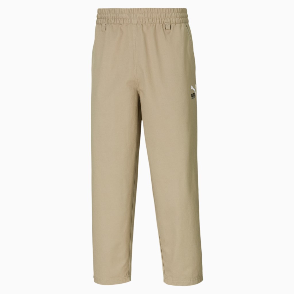 Pantalon Puma PUMA x SANTA CRUZ Twill Pants Homme Vert | 6972481-JO