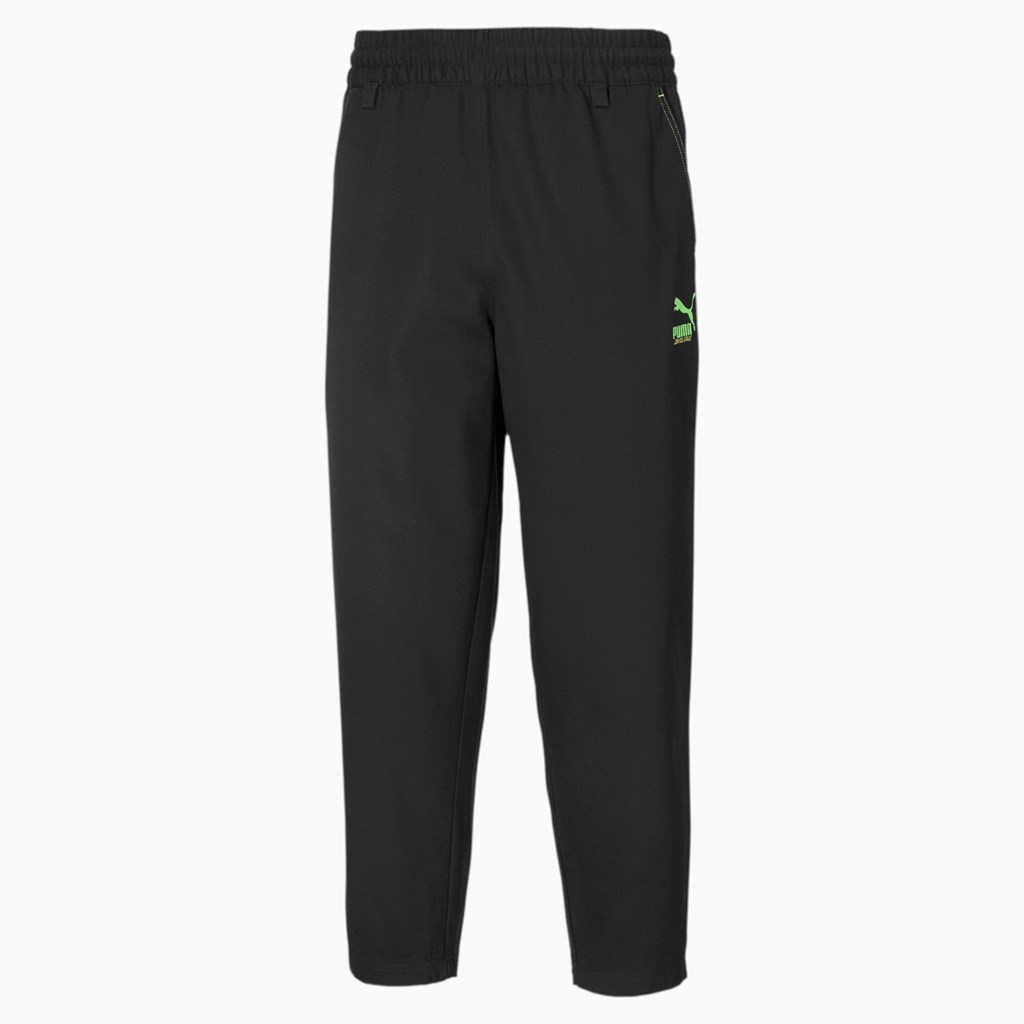 Pantalon Puma PUMA x SANTA CRUZ Twill Pants Homme Noir | 8493502-PE