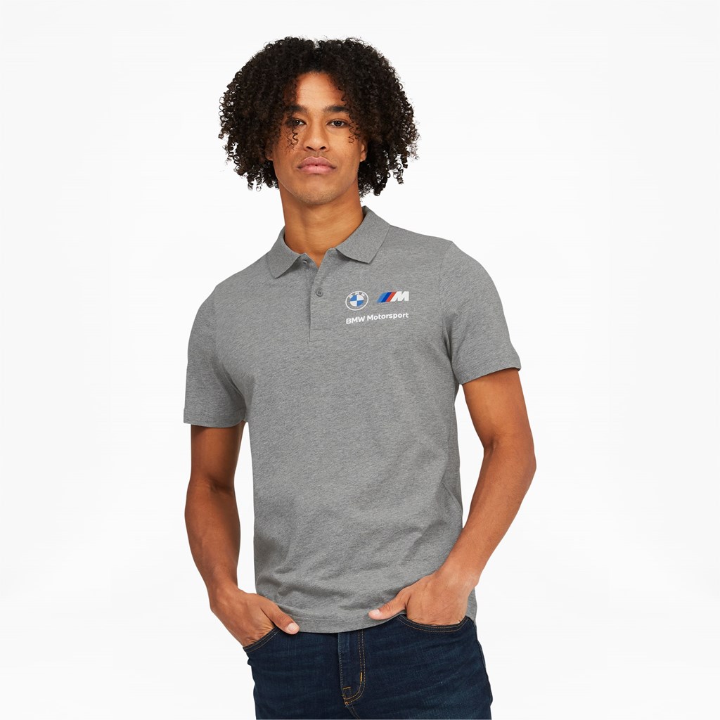 Polos Puma BMW M Motorsport Essentials Homme Medium Gray Heather | 5194082-FG