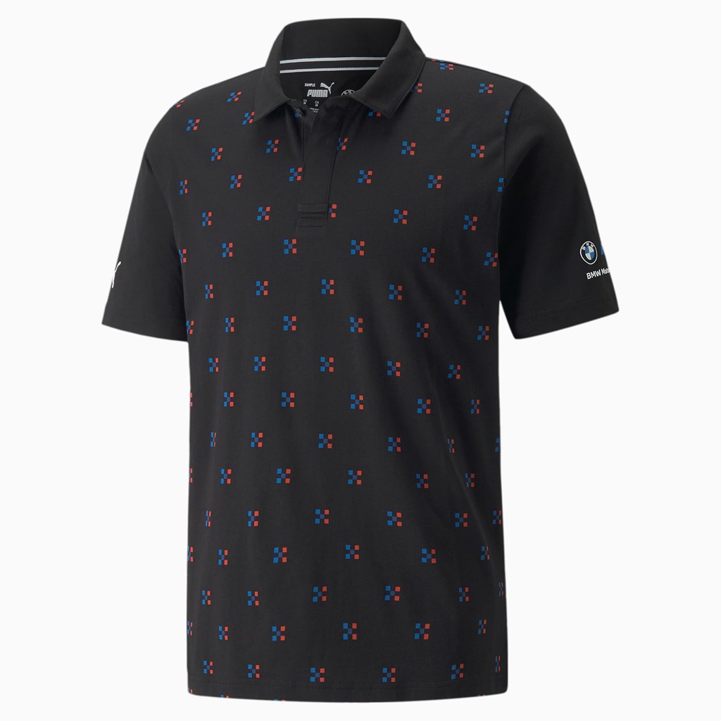 Polos Puma BMW M Motorsport Printed Homme Noir | 2318796-XM