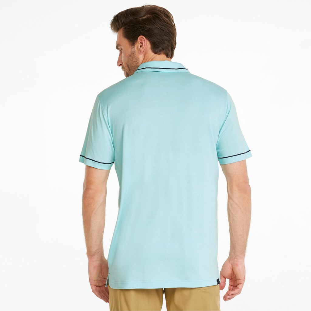 Polos Puma CLOUDSPUN Monarch Golf Homme Bleu Bleu Marine | 2580136-PA