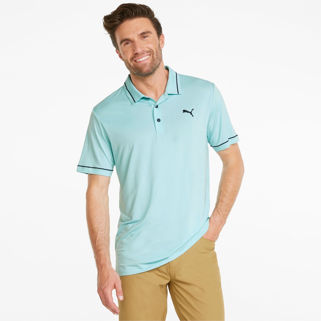 Polos Puma CLOUDSPUN Monarch Golf Homme Bleu Bleu Marine | 2580136-PA